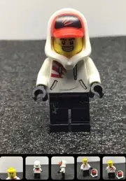 NEW LEGO - Hidden Side - Jack Davids Minifigure White Hoodie - hs004