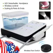 Dental Wireless Control VRN LED Ultrasonic Scaler with Water Tank Handpiece DA20