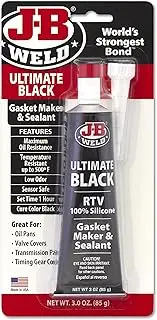 JB Weld Ultimate Gasket Maker and Sealant, Black, 85 g