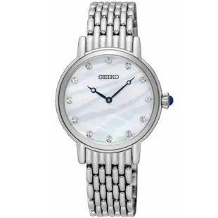 【聊聊甜甜價】SEIKO精工 CS系列 珍珠母貝面 時尚腕錶(SFQ807P1/7N00-0BL0S)SK042