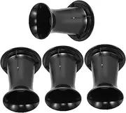 Vent Tubes for Subwoofer Repair 4pcs Bass Reflex Port Tubes Accurate Airflow Control for DIY Speaker