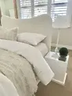 FUN BEDHEADS King Size Boucle Upholstered Bedhead