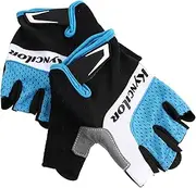 [MUCKLILY] Half-Finger Gloves Sport Gloves Outdoor Gloves SPF Gloves Fitness Gloves Protective Gloves Anti-Skid Gloves Fitness Half Gloves Sun Protection Gloves Skateboard Gloves