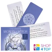SECRETS OF THE WITCH ORACLE CARDS DECK MINI BLUE ANGEL LUCY CAVENDISH NEW