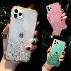 For iPhone 16e 16 Pro Max 15 14 13 12 11 Cute Glitter Sparkle Bling Diamond Case