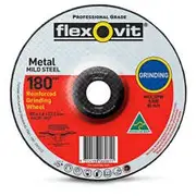 FLEXOVIT 180 x 6.8mm Metal Grinding Disc