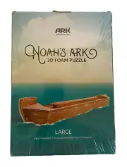 Noah's Ark 3D Foam Puzzle No Scissors Glue Required Ages 6+ NEW SEALED