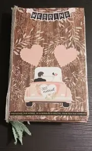 Handmade Country Junk Journal Our Wedding ONE OF A KIND Chipboard Scrapbook