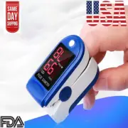 Clearance! Fingertip Pulse Oximeter Blood Oxygen Saturation Monitor Finger Pulse