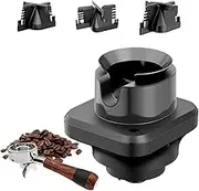 Commercial Coffee Portafilter Cleaner, 30W Electric Automatic Portafilter Cleaning Machine with 3 Brush Head, 3s Fast Clean, for Home, Cafe, Restaurant etc(3 Installation Methods) Machine