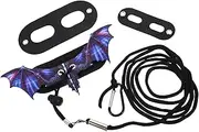 GANAZONO 1Set Comfortable Bat Harness with Traction Rope for Pets Reptile Leash for Walking Lizards Chameleons and Hamsters Portable and Sturdy Design