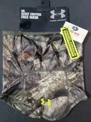 Under Armour Scent Control Men's Face Mask OSFA Mossy Oak