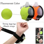 Wrist Kettle Hands-Free Mini Sports Water Bottle for Running Gym (BPA Free,No FDA Certificate) Multicolor Fluorescent Green