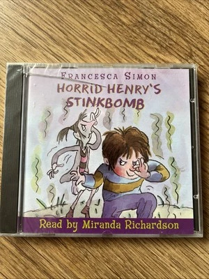 Horrid Henry's Stinkbomb: by Francesca Simon (CD, 2004) Miranda Richardson NEW