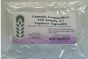 Empty Capsules 1000 Count - Size #1 , Non-GMO USA NUMBER 1 Size Tapioca Veggie