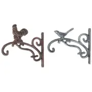 Cast Iron Angle Wall Hook Garden Pot Hanger