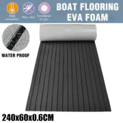 240×60CM Adhesive Marine Flooring Faux Teak EVA Foam Boat Yacht Decking Sheet