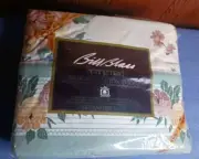 Bill Blass Raphael Rose Double Sheet Set New Springmaid Cottage Farmhouse Floral