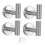 Bath Towel Hooks- SUS 304 Stainless Steel Robe Hook Holder, Brushed Nickel