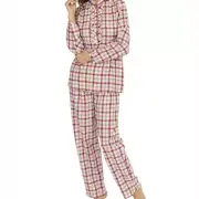 Pyjamas Set Leisure Suit Nightwear Loungewear Comtessa Flannel 46-52