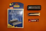 new HOHNER BLUESBENDER HARMONICA key C w/ CASE Thick Reedplate blues bender harp