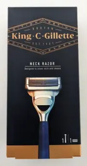 King C. Gillette Neck Razor For Neck & Cheeks NEW