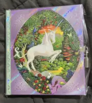 Unicorn Diary with lock and key - eeBoo