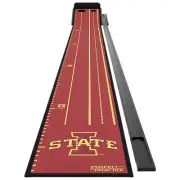 Perfect Practice Collegiate Putting Mat 9' 6" Dustin Johnson Golf - IOWA STATE