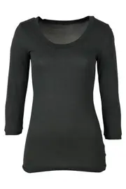 3/4 Sleeve Top--MES-159CB
