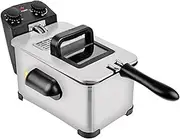 Healthy Choice 3.8L Deep Fryer – Timer Control Knob, Thermal Safety Device, Adjustable Temperature, Easy-to-Clean Design, Perfect for Chips, Chicken, and More