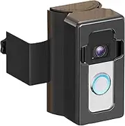 IOIUSKKU Wireless Video Doorbell Stand Durable Construction No Drill Mount Ring Doorbell Mount No Drill Ring Doorbell Holder, 1