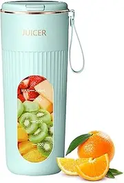 Portable Blender - Personal Juicer Machines | 340ml Portable Rechargeable Blender Personal Blender for Shakes Smoothies Food Prep