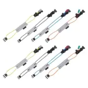 2Pieces Cycling Trouser Strap Elastic Cord with Adjustable Cord Lock for Running