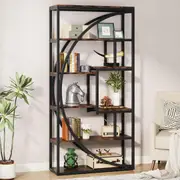 Tribesigns Bookshelf, Industrial 5-Tier Etagere Bookcase, 70.8 inch Tall Bookshelf