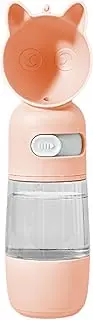 Portable Water Bottle for Dogs - Leak Proof Travel Bowl,Drinking Feeder with Food Container, Outdoor Accessories for Walking Hiking