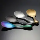 Stainless Steel Food Serving Spoon Long Handle Rice Spatula Cooking