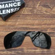 KEYTO Polarized Lenses Replacement for-Oakley Offshoot OO9190 Frame-Black