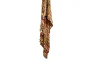 Oslo Knitted Weave Throw (Bush Fire)