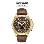 【TIMBERLAND】男錶FAST STRIKE系列 三眼多功能腕錶 皮帶-咖46MM(TDWGB0056002)