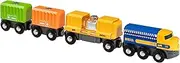 BRIO - Three-Wagon Cargo Train 7 Pieces