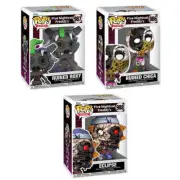Funko POP! Five Nights at Freddy's Security Breach RUIN Vinyl Figures SET OF 3