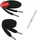 Replacement Drawstrings Drawcords 51IN Cotton Drawstring Cord with Easy Metal Th