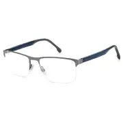 NEW CARRERA 8870 0R80 Matte Dark Ruthenium Eyeglasses 58/19/145 w/ Carrera Case