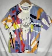 Adidas Love Unites AOP Multicolor Camo T-Shirt H43968 - Men’s Sz: M - NWT