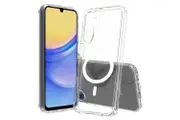 Galaxy A15 ic MagSafe Case Slim Hybrid Pro Shockproof Translucent Protective Cover for Samsung