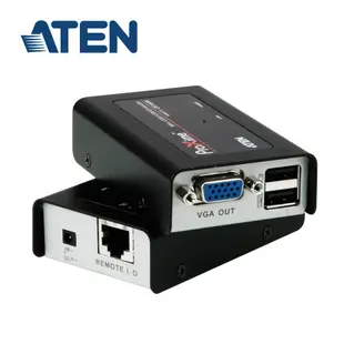 ATEN USB VGA Cat 5迷你型KVM延長器 (CE100)