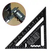 for Carpenter Speed Square Rafter Ruler Triangle Angle Square Protractor Miter