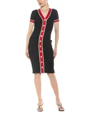 Alexia Admor Otto Shirtdress Black