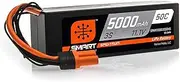 11.1V 5000mAh 3S 50C Smart Hardcase LiPo Battery: IC5