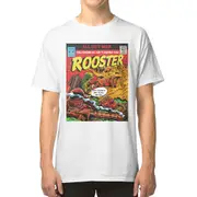 Alice In Chains - Rooster Parody Comic Book Art T-shirt TEE